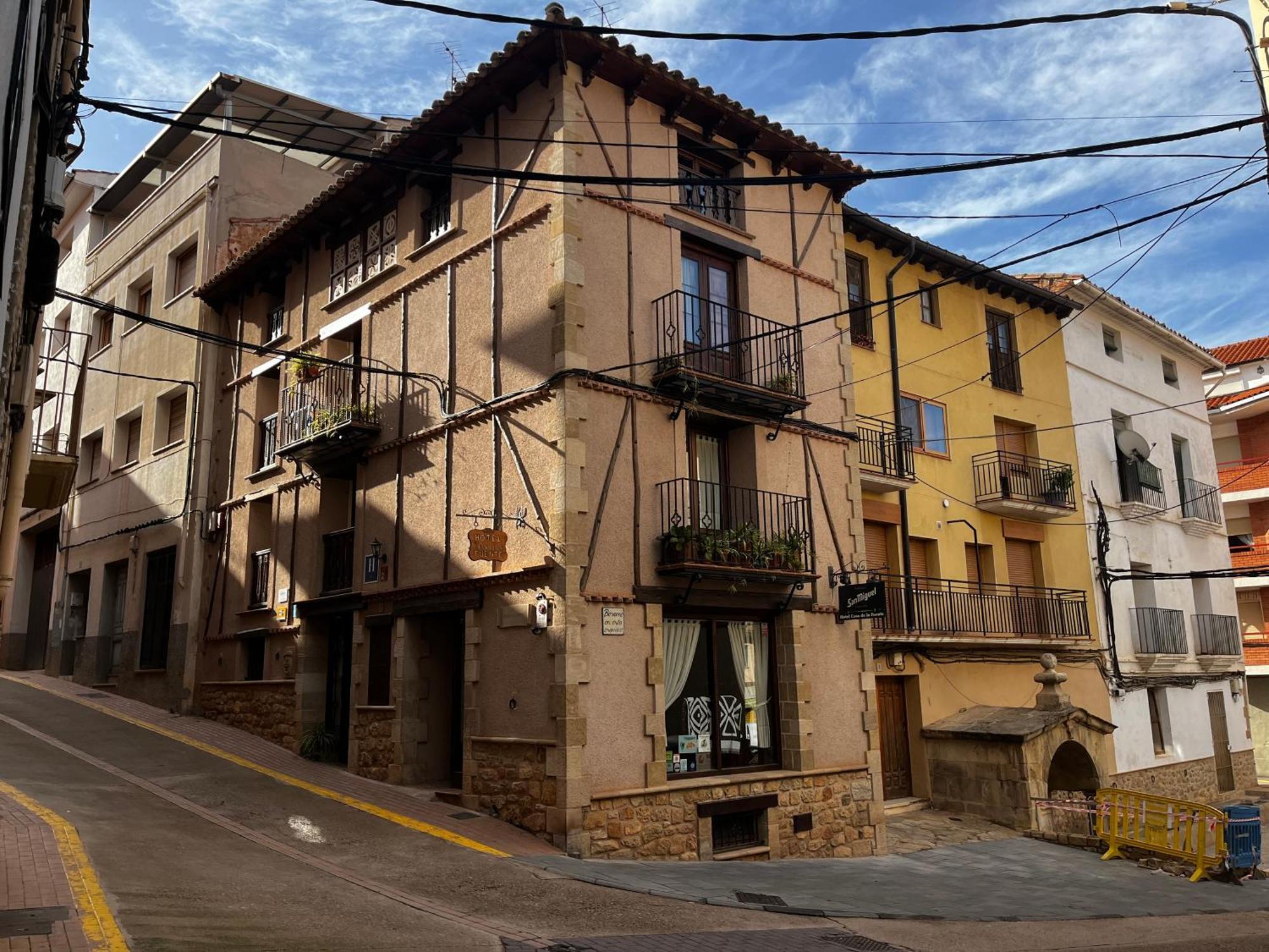 Hotel Casa De La Fuente Alcorisa Dış mekan fotoğraf